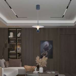 LED пендел Ø300mm 9W 3000K V-TAC VT-7532M сив | Rotozoom