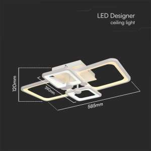 LED плафон с дистанционно управление 70W 3в1 VT-7718 V-TAC | Rotozoom