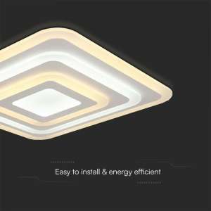 LED плафон с дистанционно управление 77W 3в1 VT-7719 V-TAC | Rotozoom