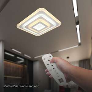 LED плафон с дистанционно управление 77W 3в1 VT-7719 V-TAC | Rotozoom