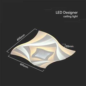 LED плафон с дистанционно управление 75W 3в1 VT-7734 V-TAC | Rotozoom