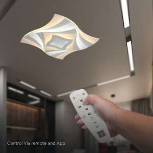LED плафон с дистанционно управление 75W 3в1 VT-7734 V-TAC | Rotozoom