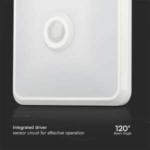 LED плафон със сензор за движение 12W 3в1 VT-81003 V-TAC | Rotozoom