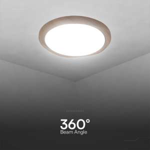 LED плафон дървен 60/30W 3в1 с дистанционно управление VT-8559 V-TAC | Rotozoom