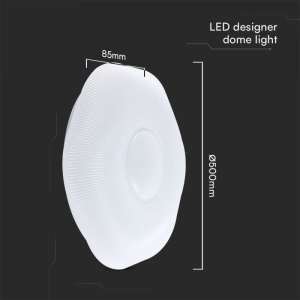 LED плафон цвете 60/30W 3в1 с дистанционно управление VT-8562 V-TAC | AVStore