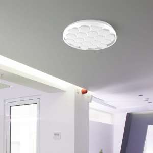 LED плафон пчелна пита 60/30W 3в1 с дистанционно управление VT-8569 V-TAC | Rotozoom
