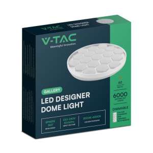 LED плафон пчелна пита 60/30W 3в1 с дистанционно управление VT-8569 V-TAC | Rotozoom