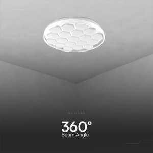 LED плафон пчелна пита 60/30W 3в1 с дистанционно управление VT-8569 V-TAC | Rotozoom