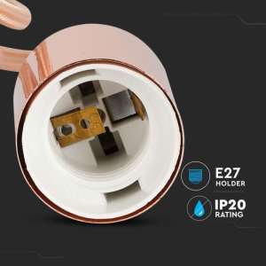 Пендел розово злато Ø36mm V-TAC VT-7448 | Rotozoom