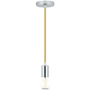 Пендел метален/бежов кабел Ø36mm V-TAC VT-7338 | AVStore