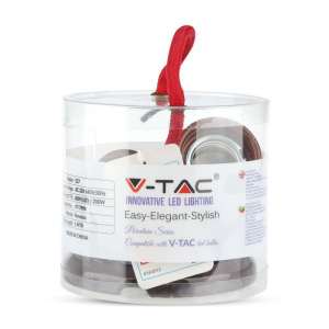 Пендел с порцеланова фасунга Ø47mm V-TAC VT-7998 кафяв | Rotozoom