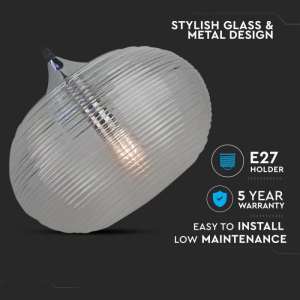 Диамантен пендел Ø330mm V-TAC VT-7350 | Rotozoom