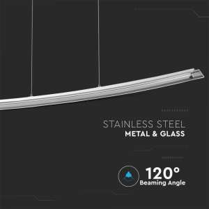 LED пендел висящ 18W 4000K V-TAC VT-7020 бял | Rotozoom