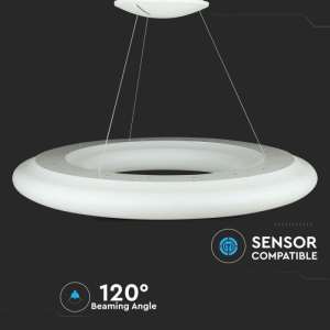 LED пендел Ø910mm 105W 3000K V-TAC VT-7910 бял | Rotozoom