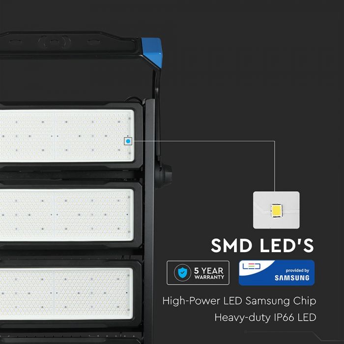 499-i1_143 LED прожектор 1000W 4000K Samsung чип VT-1002D V-TAC | Rotozoom