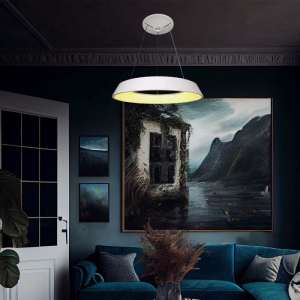 LED пендел Ø485mm 48W 3000K V-TAC VT-7755 бял | AVStore