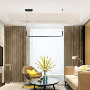 LED пендел висящ 12W 4000K V-TAC VT-7769 черен | Rotozoom