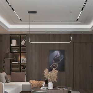 LED пендел висящ 12W 4000K V-TAC VT-7769 черен | Rotozoom