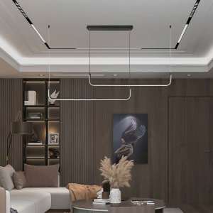 LED пендел висящ 24W 4000K V-TAC VT-7770 черен | Rotozoom