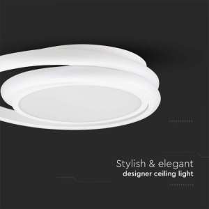 LED плафон кръгъл 24W 4000K VT-7783 V-TAC бял | AVStore