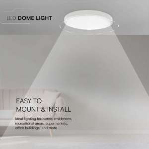 LED плафон кръгъл 18W 6500K VT-8618 V-TAC бял | Rotozoom