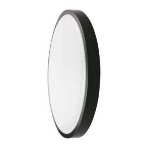 LED плафон кръгъл 18W 3000K VT-8618 V-TAC черен | Rotozoom