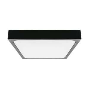 LED плафон квадратен 24W 6500K VT-8624 V-TAC черен | AVStore