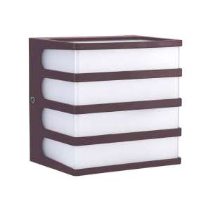 LED стенна лампа 8W 4000K VT-732 V-TAC кафява | AVStore