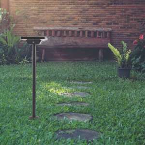 LED соларна лампа 2W 3IN1 VT-4102 V-TAC черна | AVStore