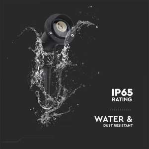 Градинско осветително тяло VT-1126 V-TAC черно | AVStore