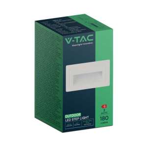 LED лампа за стъпала 3W 3000K VT-1130 V-TAC бяла | Rotozoom