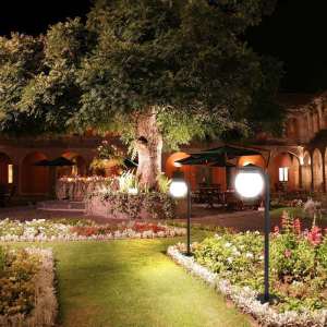 Градинско светително тяло VT-1157 V-TAC черно | AVStore