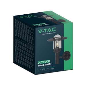 Соларно стенно осветително тяло VT-1158 V-TAC черно | AVStore