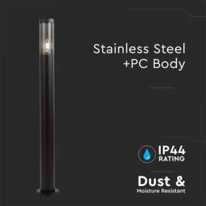 Градинско осветително тяло VT-1185 V-TAC опушено стъкло | AVStore