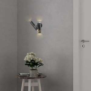 LED двустранна стенна лампа 6W 4000K VT-1186 V-TAC черна | AVStore