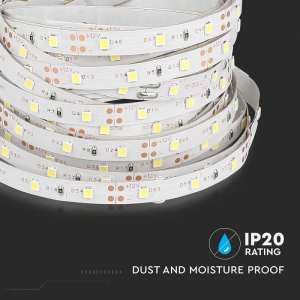 LED лента 4.2W/M 3000K IP20 12V VT-3528-60 V-TAC ролка 5 метра | AVStore