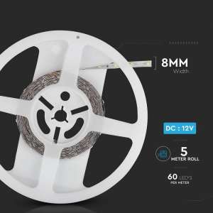 LED лента 4.2W/M 6000K IP20 12V VT-3528-60 V-TAC ролка 5 метра | AVStore