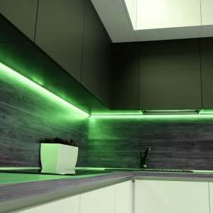 LED лента зелена 4.2W/M IP20 12V VT-3528-60 V-TAC ролка 5 метра | Rotozoom
