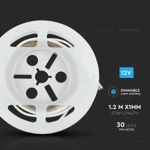 LED лента със сензор за движение 3W/M 4000K IP20 12V VT-8067 V-TAC 1.2M | Rotozoom