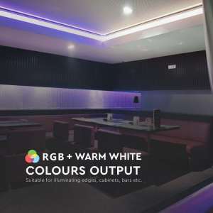 LED лента 8W/M RGB+3000K IP20 24V VT-5050 V-TAC | AVStore