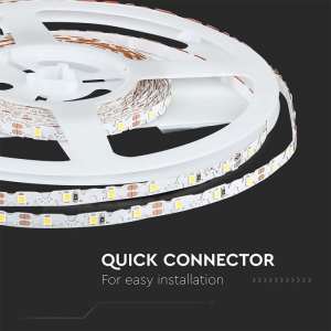 LED лента S-образна 5W/M 3000K IP20 12V VT-2835 V-TAC | AVStore
