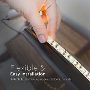 LED лента 12W/M 3000K IP20 Samsung чип 12V VT-5-120 V-TAC ролка 5 метра | AVStore