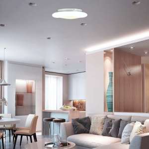 LED плафон кръгъл 20W 3IN1 VT-7308 V-TAC бял | AVStore