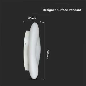 LED плафон кръгъл 20W 3IN1 VT-7308 V-TAC бял | AVStore