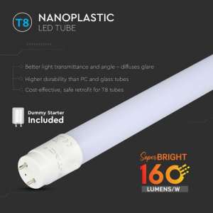 LED пура 60см 7W 4000K T8 G13 VT-1607 V-TAC | Rotozoom