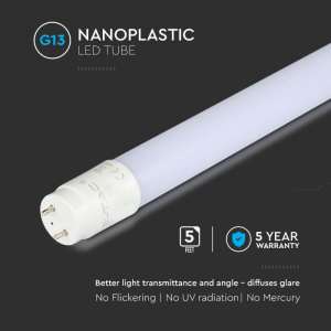 LED пура 150см 20W 4000K T8 G13 VT-151 V-TAC | AVStore