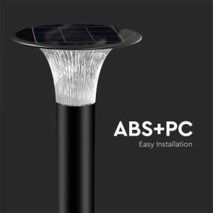 LED соларнa лампа 15W 6000+4000K VT-413 V-TAC черна | AVStore
