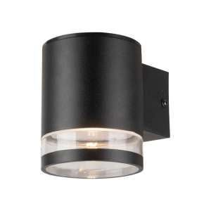 LED соларна стенна лампа 1W 3000K VT-1139 V-TAC черна | Rotozoom