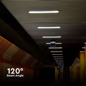Линейно осветително тяло LED 36W 4000K 120см V-TAC VT-80120 | Rotozoom