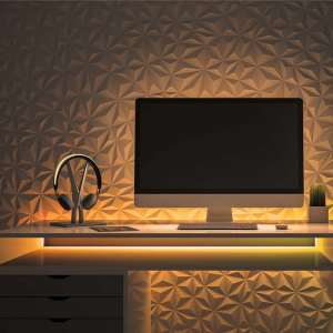 LED COB лента 10W/M Amber IP67 24V VT-COB 320 V-TAC | Rotozoom